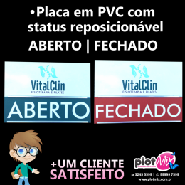 Placa PVC