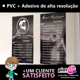 PVC + alta resolução