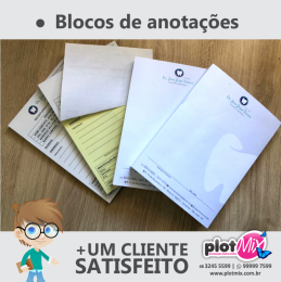 bloco de anotações dr jean